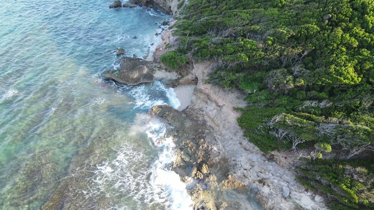 La Pointe des Châteaux vue du ciel